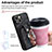 Soft Silicone Gel Leather Snap On Case Cover SD11 for Apple iPhone 15 Plus