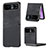 Soft Silicone Gel Leather Snap On Case Cover SD11 for Motorola Moto Razr 40 Ultra 5G