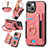 Soft Silicone Gel Leather Snap On Case Cover SD12 for Apple iPhone 14