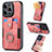 Soft Silicone Gel Leather Snap On Case Cover SD12 for Apple iPhone 14 Pro Max