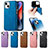 Soft Silicone Gel Leather Snap On Case Cover SD13 for Apple iPhone 14 Plus