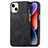 Soft Silicone Gel Leather Snap On Case Cover SD13 for Apple iPhone 15 Plus