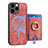 Soft Silicone Gel Leather Snap On Case Cover SD17 for Apple iPhone 15 Pro
