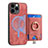 Soft Silicone Gel Leather Snap On Case Cover SD17 for Apple iPhone 16 Pro