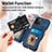 Soft Silicone Gel Leather Snap On Case Cover SD2 for Apple iPhone 13 Pro