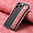 Soft Silicone Gel Leather Snap On Case Cover SD2 for Apple iPhone 15 Pro