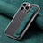 Soft Silicone Gel Leather Snap On Case Cover SD2 for Apple iPhone 15 Pro