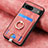 Soft Silicone Gel Leather Snap On Case Cover SD2 for Google Pixel 7 5G