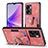 Soft Silicone Gel Leather Snap On Case Cover SD2 for Oppo A77 5G