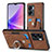 Soft Silicone Gel Leather Snap On Case Cover SD2 for Oppo A77 5G