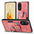 Soft Silicone Gel Leather Snap On Case Cover SD2 for Oppo Reno8 T 4G