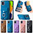 Soft Silicone Gel Leather Snap On Case Cover SD2 for Samsung Galaxy A03