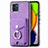 Soft Silicone Gel Leather Snap On Case Cover SD2 for Samsung Galaxy A03