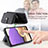 Soft Silicone Gel Leather Snap On Case Cover SD2 for Samsung Galaxy M32 5G