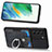 Soft Silicone Gel Leather Snap On Case Cover SD2 for Samsung Galaxy S21 FE 5G