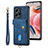 Soft Silicone Gel Leather Snap On Case Cover SD2 for Xiaomi Redmi Note 12 4G