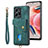 Soft Silicone Gel Leather Snap On Case Cover SD2 for Xiaomi Redmi Note 12 4G