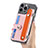 Soft Silicone Gel Leather Snap On Case Cover SD3 for Apple iPhone 16 Pro