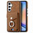 Soft Silicone Gel Leather Snap On Case Cover SD3 for Samsung Galaxy A34 5G