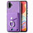 Soft Silicone Gel Leather Snap On Case Cover SD3 for Samsung Galaxy M04