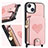 Soft Silicone Gel Leather Snap On Case Cover SD4 for Apple iPhone 14