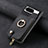 Soft Silicone Gel Leather Snap On Case Cover SD4 for Google Pixel 8 5G Black