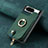 Soft Silicone Gel Leather Snap On Case Cover SD4 for Google Pixel 8 5G Green