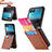 Soft Silicone Gel Leather Snap On Case Cover SD4 for Motorola Moto Razr 40 Ultra 5G