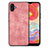 Soft Silicone Gel Leather Snap On Case Cover SD4 for Samsung Galaxy A04 4G