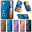 Soft Silicone Gel Leather Snap On Case Cover SD4 for Samsung Galaxy A14 4G