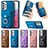Soft Silicone Gel Leather Snap On Case Cover SD4 for Samsung Galaxy A53 5G