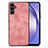 Soft Silicone Gel Leather Snap On Case Cover SD4 for Samsung Galaxy A54 5G