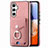 Soft Silicone Gel Leather Snap On Case Cover SD4 for Samsung Galaxy M44 5G