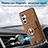 Soft Silicone Gel Leather Snap On Case Cover SD4 for Samsung Galaxy M44 5G