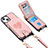 Soft Silicone Gel Leather Snap On Case Cover SD5 for Apple iPhone 13