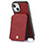 Soft Silicone Gel Leather Snap On Case Cover SD5 for Apple iPhone 14