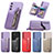 Soft Silicone Gel Leather Snap On Case Cover SD5 for Samsung Galaxy A34 5G