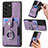 Soft Silicone Gel Leather Snap On Case Cover SD5 for Samsung Galaxy S21 FE 5G