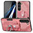 Soft Silicone Gel Leather Snap On Case Cover SD5 for Samsung Galaxy S23 Plus 5G