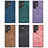 Soft Silicone Gel Leather Snap On Case Cover SD5 for Samsung Galaxy S23 Ultra 5G