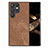 Soft Silicone Gel Leather Snap On Case Cover SD5 for Samsung Galaxy S24 Ultra 5G