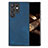 Soft Silicone Gel Leather Snap On Case Cover SD5 for Samsung Galaxy S24 Ultra 5G