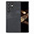 Soft Silicone Gel Leather Snap On Case Cover SD5 for Samsung Galaxy S24 Ultra 5G Black