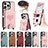 Soft Silicone Gel Leather Snap On Case Cover SD6 for Apple iPhone 15 Pro