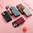 Soft Silicone Gel Leather Snap On Case Cover SD6 for Apple iPhone 15 Pro Max