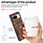 Soft Silicone Gel Leather Snap On Case Cover SD6 for Google Pixel 8 5G