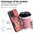 Soft Silicone Gel Leather Snap On Case Cover SD6 for Xiaomi Redmi Note 12 4G