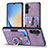 Soft Silicone Gel Leather Snap On Case Cover SD7 for Samsung Galaxy A34 5G