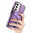 Soft Silicone Gel Leather Snap On Case Cover SD7 for Samsung Galaxy S23 5G