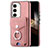 Soft Silicone Gel Leather Snap On Case Cover SD7 for Samsung Galaxy S24 5G